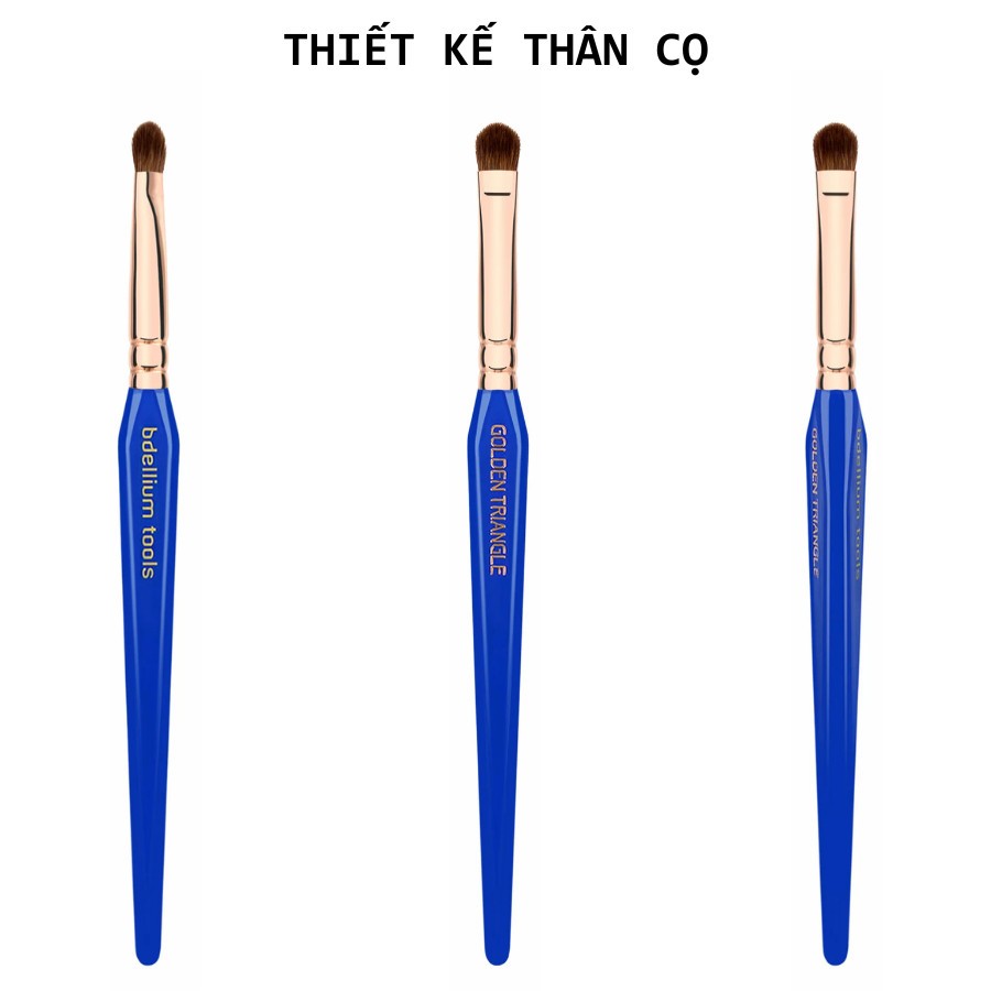 Cọ Tán Màu Mắt Nhỏ Bdellium Tools Golden Triangle B772 Small Shader